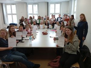 W dniach 6-10 grudnia nasi studenci ze specjalności glottodydaktycznej II roku I stopnia oraz I roku II stopnia brali udział w projekcie międzykulturowym w Marburgu (Hesja).